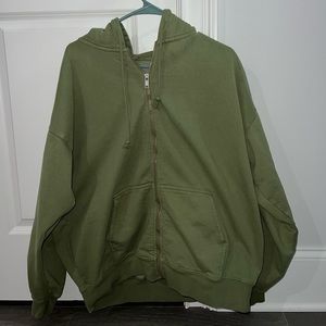 Brandy Melville Zip-up Hoodie